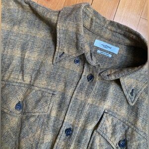 Isabel Marant Etoile Plaid Crop Button Up